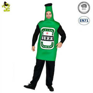 St Patricks Day: Adult Costume - Beer Bottle