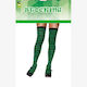 Dress Up Accessories - Striped Stocking (Green/Black)