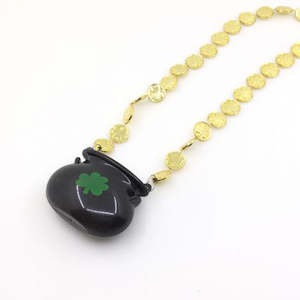 St Patrick's Day Dress Up - Pot Of Gold Necklace