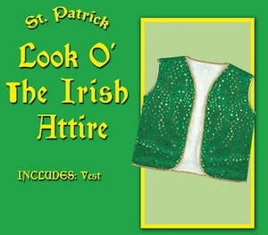 St Patrick's Day Costume - Green Vest