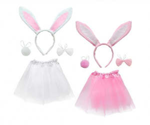 Tutu Easter Bunny 4pc Set