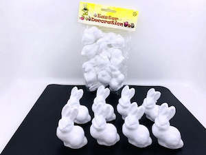 Easter Polyethene Bunnies 8PK - Small