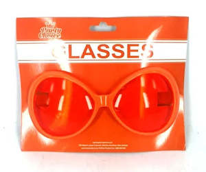 Costumes Accessories: Dress Up Accessory - Disco Glasses (Orange)