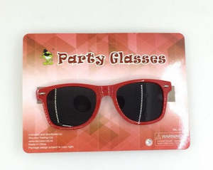 Dress Up Accessory - Wayfer Party Glasses (Red)