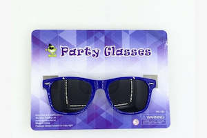 Dress Up Accessory - Wayfer Party Glasses (Blue)