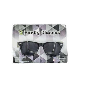 Dress Up Accessory - Wayfer Party Glasses (Black)
