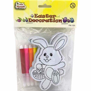 Easter Craft: Colour In Eva Bunny With Felt Tip Pens