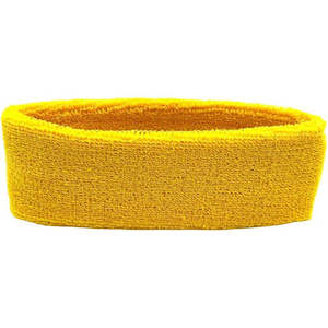 Dress Up Accessory - Sports Headband (Yellow)