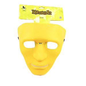 Costumes Accessories: Dress Up Accessory - Hip Hop Mask (Yellow)
