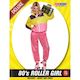 Adults Costume (Deluxe) - 80's Roller Girl