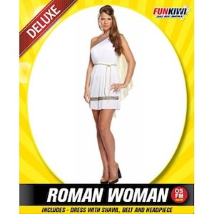 Adults Costume (Deluxe) - Roman Woman