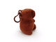 Plush Mini Capybara Backpack Clip (11cm)