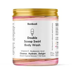 Double Scoop Swirl Body Wash