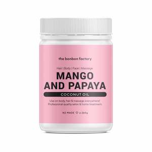 Body Butters: Mango and Papaya Coconut Oil