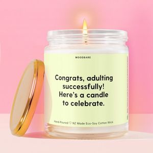 All Candles: Congrats, adulting successfully! Here’s a candle to celebrate.