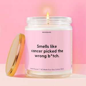 %F0%9F%8E%89 Milestones Celebrations Candles: Smells like cancer picked the wrong b*tch.