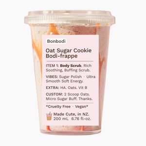 Oat Sugar Cookie Bodi-frappe: Body Scrub