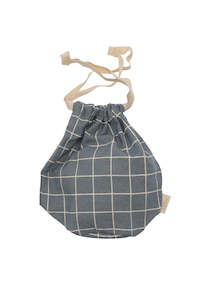 Dine: Multi Bag Small - Ocean Check