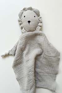 Child: Lion Comforter - Grey