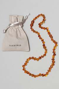 Accessories Child: Amber Necklace - Caramel