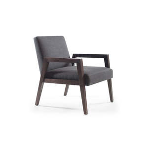 Lounge Chairs: Reed Lounge Chair with Wood Arm