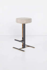 Bar Counter Stools: Juno Barstool with Round Seat