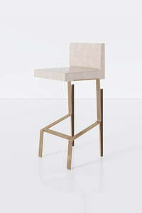 Bar Counter Stools: Polonio Barstool with Back