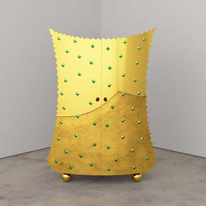 Dressers Armoires: Little Jagged Cabinet