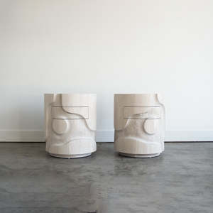 Terra Round Nightstands