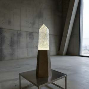 Brutalist Table Lamp