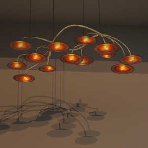 Lighting: Azymuth Chandelier