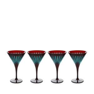 Prism Martini Glasses (Set of 4)