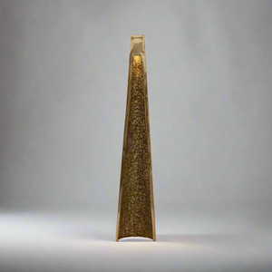 Floor Lamps: Estela Polished Bronze