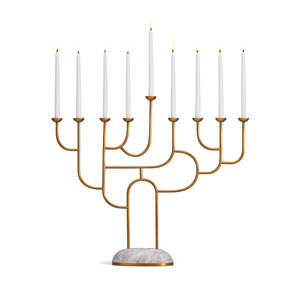 Candle Holders: Rova Menorah