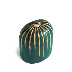 Candle Holders: Lito Candle - Vert