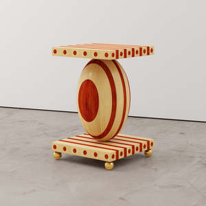 Troy Smith: Striped Side Table