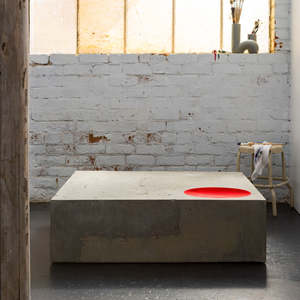 Bridge Fog: Béton Punk Coffee Table