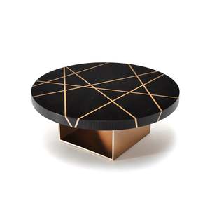 Ray Cocktail Table in Gabon Ebony