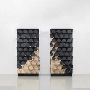 Jean Lm: Origami Cabinet