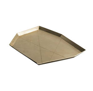 John Liston: Geometric Brass Tray