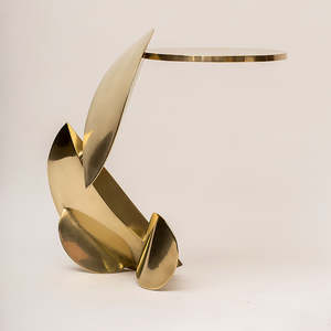 Side Occasional: Dina Sculptural Side Table