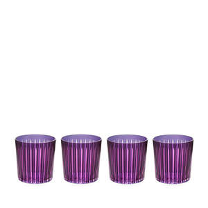 Prism Double Old Fashioned Glasses Purple