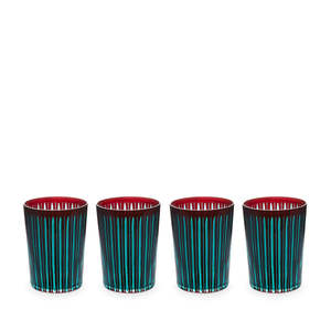 Prism Highball Glasses Bordeaux