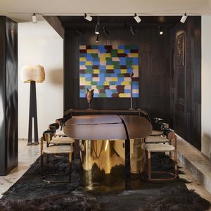 Dining Center: 2+1 Table Golden