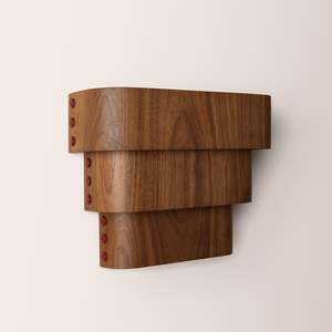 Stud Sconce Curved 3