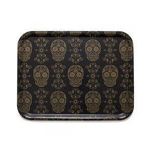 Emily Evan's Sugar Skulls Cocktail Tray