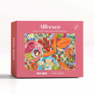 Desk Bookshelf: Alfresco | 1000 Piece Puzzle