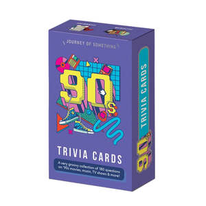 90's Trivia Cards