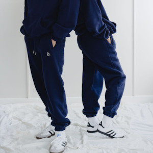 Joggers: UNISEX Sweatpants Navy blue
