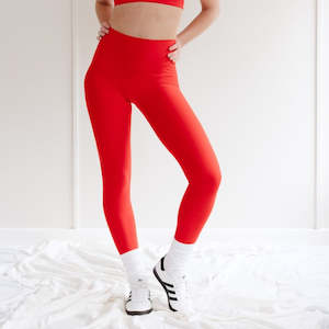 Contour Leggings Spanish red